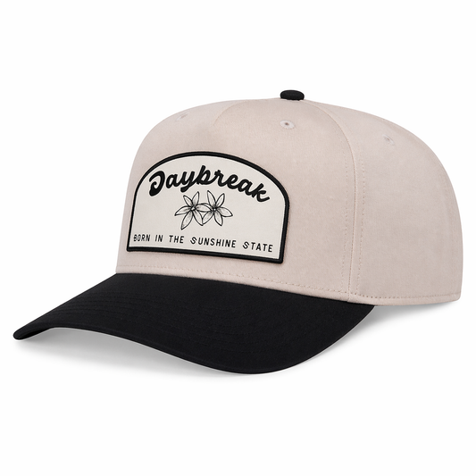 Orange Blossom Snapback Black/Natural