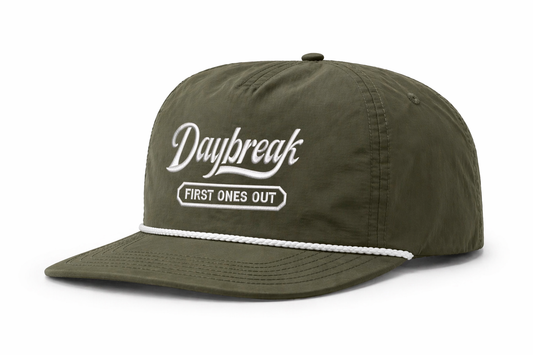 First Ones Out Snapback Olive/White